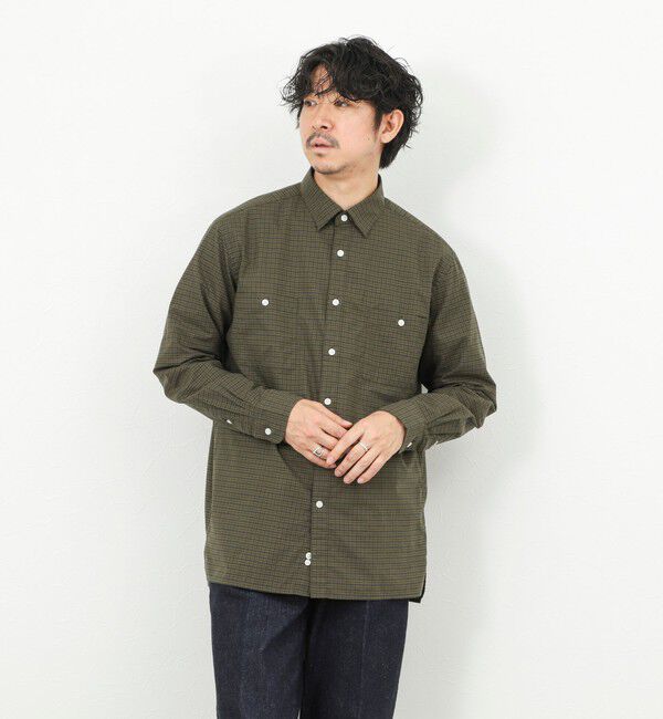 NOLLEY'S goodman「ダブルポケットオーバーシャツ 26SS」|シャツ・ブラウス|