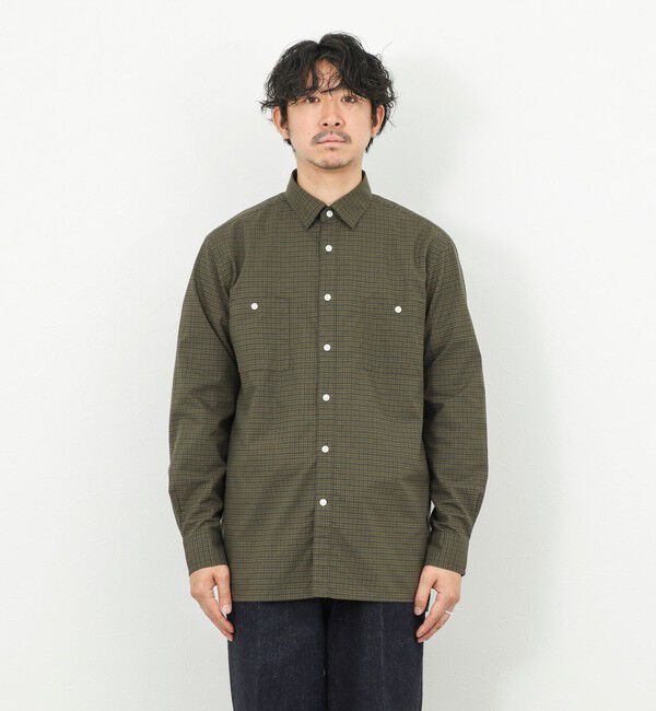 NOLLEY'S goodman「ダブルポケットオーバーシャツ 26SS」|シャツ・ブラウス|