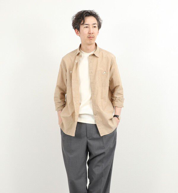 NOLLEY'S goodman「ダブルポケットオーバーシャツ 26SS」|シャツ・ブラウス|