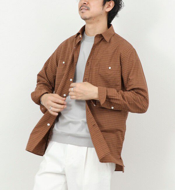 NOLLEY'S goodman「ダブルポケットオーバーシャツ 26SS」|シャツ・ブラウス|