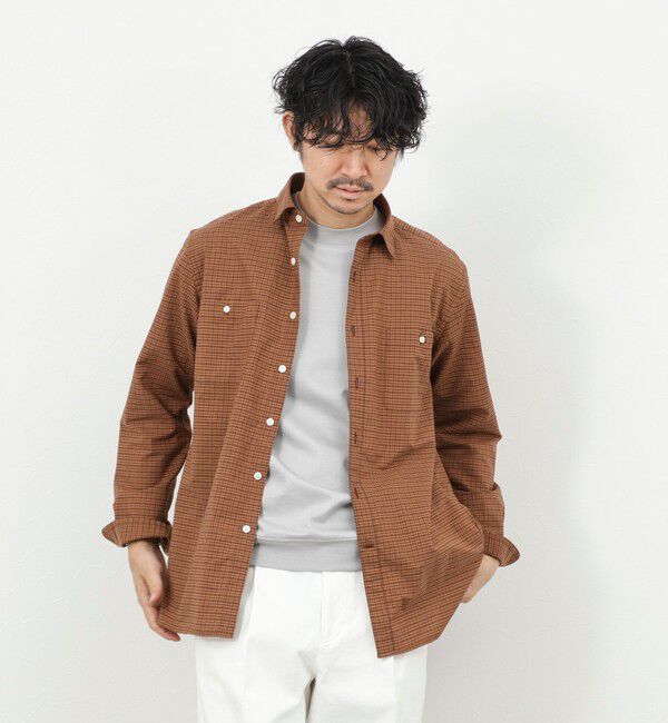 NOLLEY'S goodman「ダブルポケットオーバーシャツ 26SS」|シャツ・ブラウス|