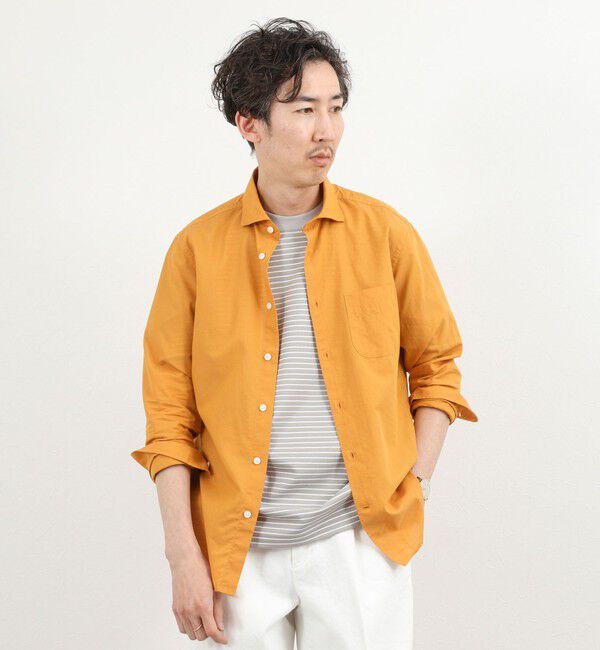 NOLLEY'S goodman「《ビジカジ対応》カッタウェイシャツ 26SS」|シャツ・ブラウス|