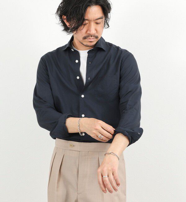 NOLLEY'S goodman「《ビジカジ対応》カッタウェイシャツ 26SS」|シャツ・ブラウス|