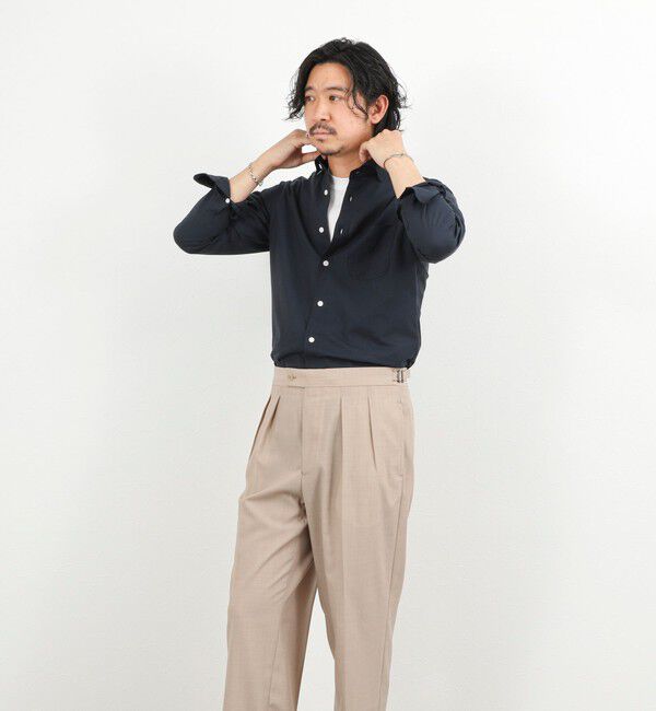 NOLLEY'S goodman「《ビジカジ対応》カッタウェイシャツ 26SS」|シャツ・ブラウス|