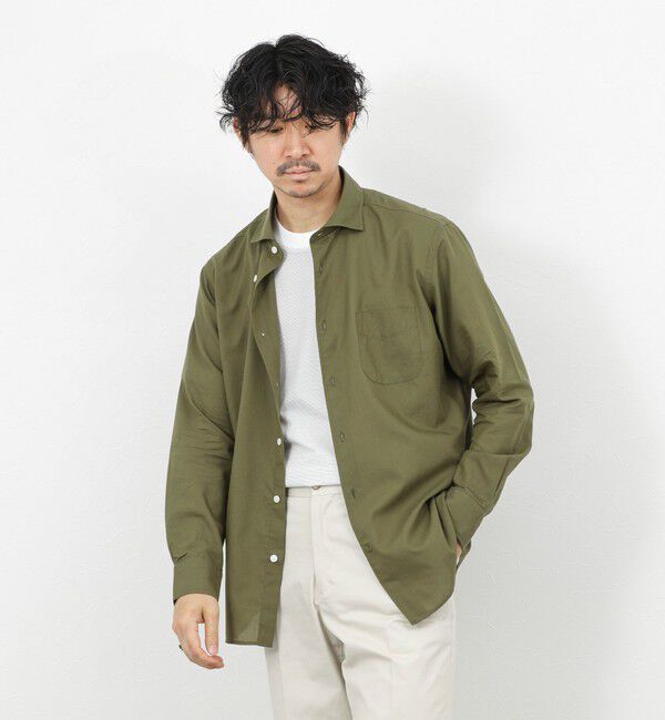 NOLLEY'S goodman「《ビジカジ対応》カッタウェイシャツ 26SS」|シャツ・ブラウス|