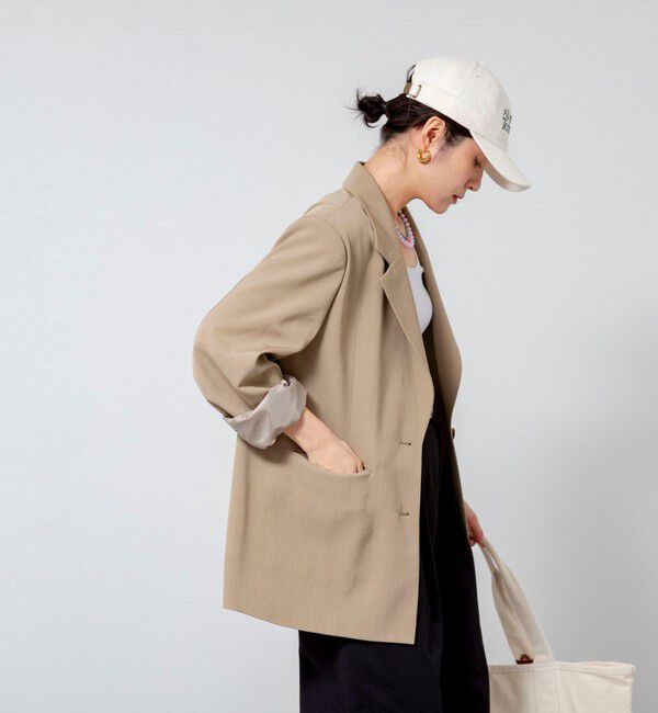 MAQWEL「【MAQWEL/マクウェル】オーバージャケット」|テーラードジャケット|