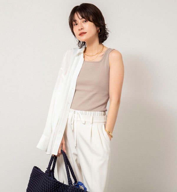 NOLLEY'S sophi「2WAYベアテレコタンクトップ」|タンクトップ|