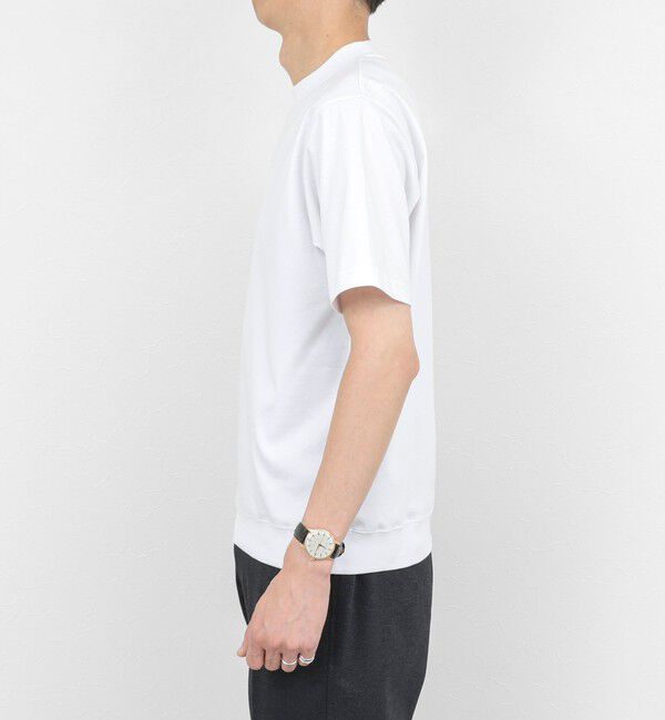 NOLLEY'S goodman「《ビジカジ対応》シルケットスムース クルーネックドレスTシャツ 26SS」|Tシャツ・カットソー|