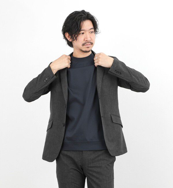 NOLLEY'S goodman「《ビジカジ対応》シルケットスムース クルーネックドレスTシャツ 26SS」|Tシャツ・カットソー|