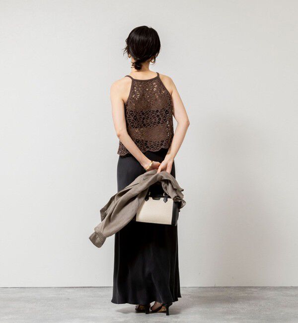 NOLLEY'S sophi「ウォッシャブルクロッシェレースアメスリタンクトップ」|シャツ・ブラウス|