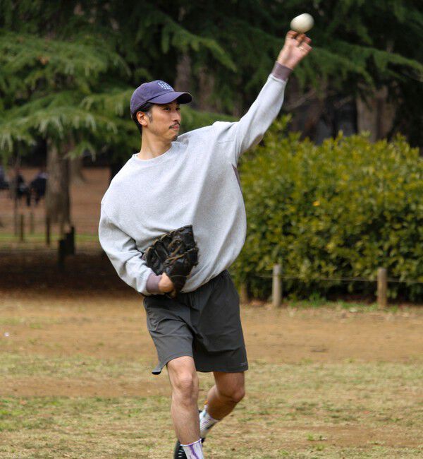 GLOSTER「【一枚でサマになる】ブークレ配色ラインプルオーバー」|Tシャツ・カットソー|