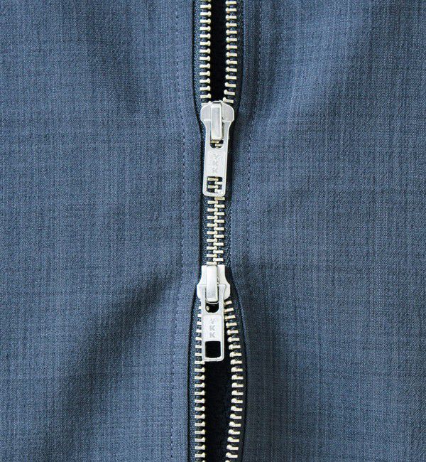 GLOSTER「【きれい見え快適素材】ドライポリ Classy Zipシャツ」|シャツ・ブラウス|