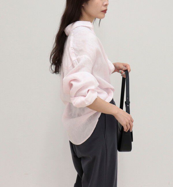 fredy emue「LINEN100 2WAYカシュクールシャツ」|シャツ・ブラウス|