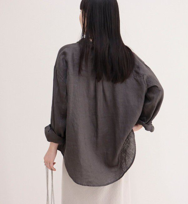 fredy emue「LINEN100 2WAYカシュクールシャツ」|シャツ・ブラウス|