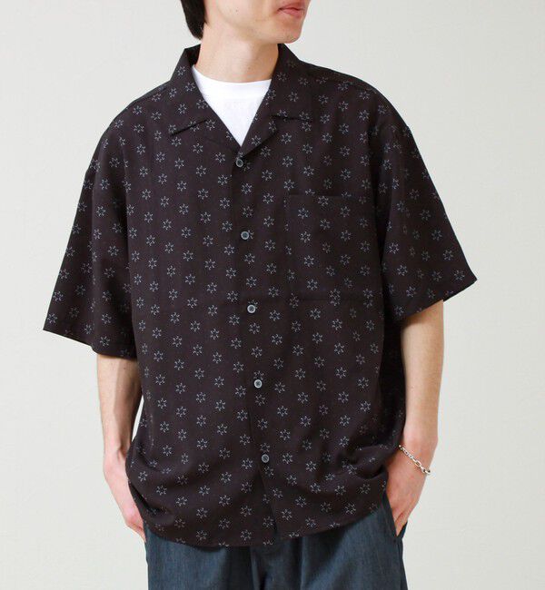 GLOSTER「【選べる6柄】オールオーバーパターン 半袖オープンカラーシャツ」|シャツ・ブラウス|