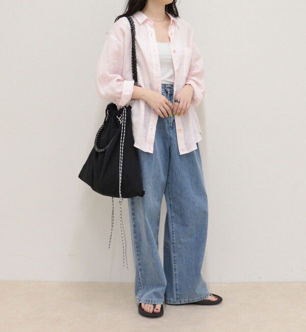 fredy emue「ドロストハンドル巾着トート」|トートバッグ|