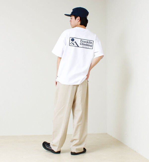 GLOSTER「【Franklin Climbing】FLEXIBLE TECH-LOGO TEE」|Tシャツ・カットソー|