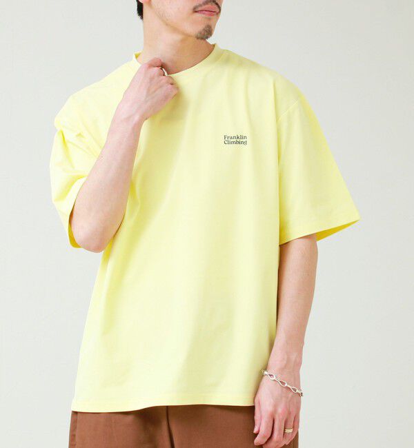 GLOSTER「【Franklin Climbing】FLEXIBLE TECH-LOGO TEE」|Tシャツ・カットソー|