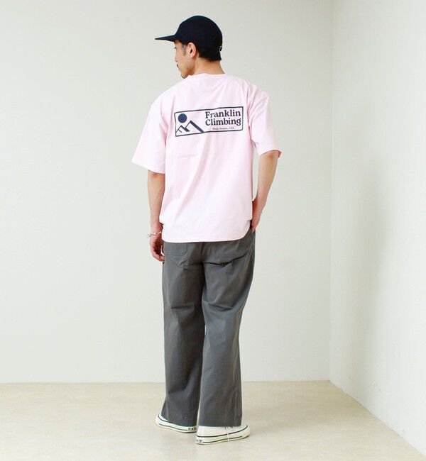 GLOSTER「【Franklin Climbing】FLEXIBLE TECH-LOGO TEE」|Tシャツ・カットソー|
