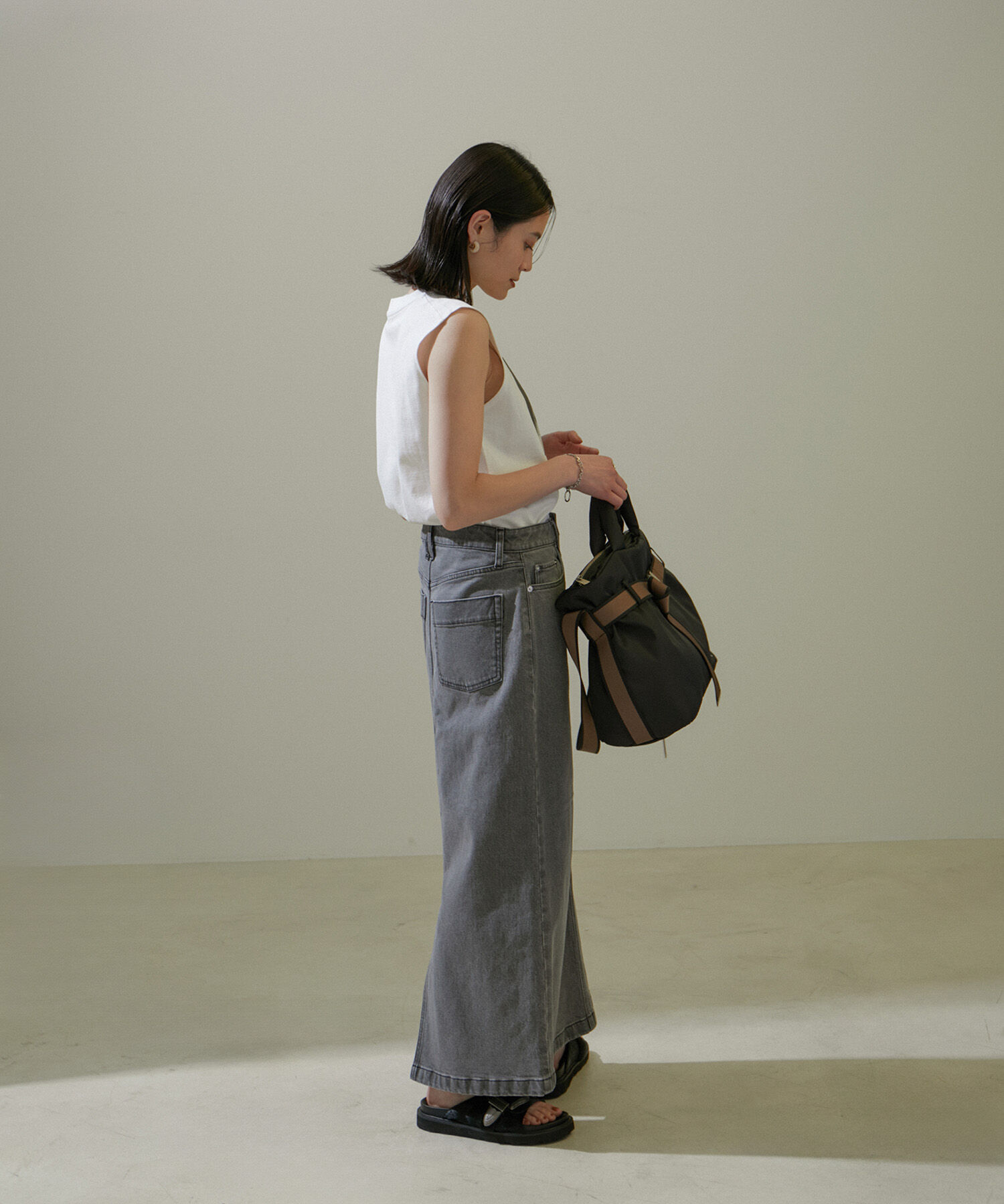 SALON adam et rope'「【Alec Soth（アレック・ソス）】[24SS]ノースリーブフォトTシャツ」|Tシャツ・カットソー|