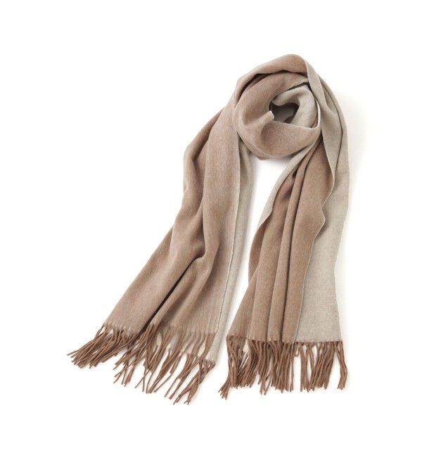 ROPE「ラムウールリバーシブルストール」|ストール|