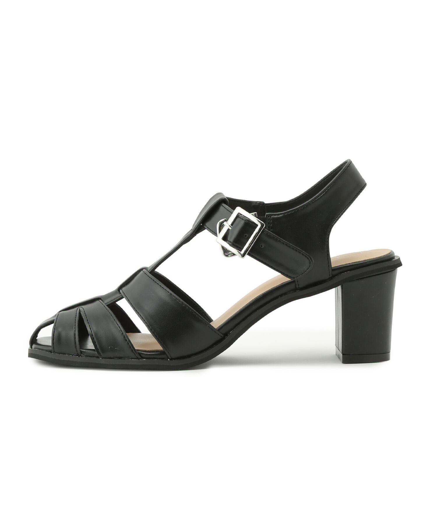 Juze「スクエアトゥヒールグルカサンダル」|サンダル|