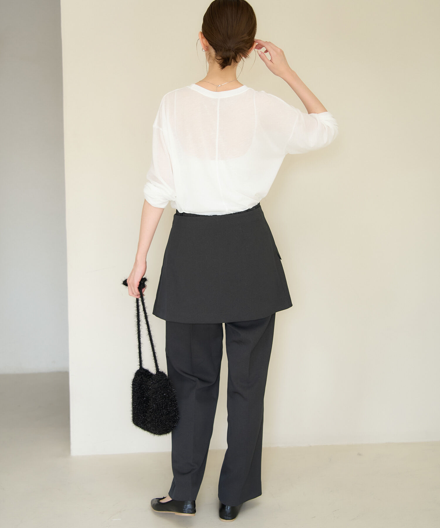 Rope&rsquo;Picnic「ロゴシアーロングTシャツ」|Tシャツ・カットソー|