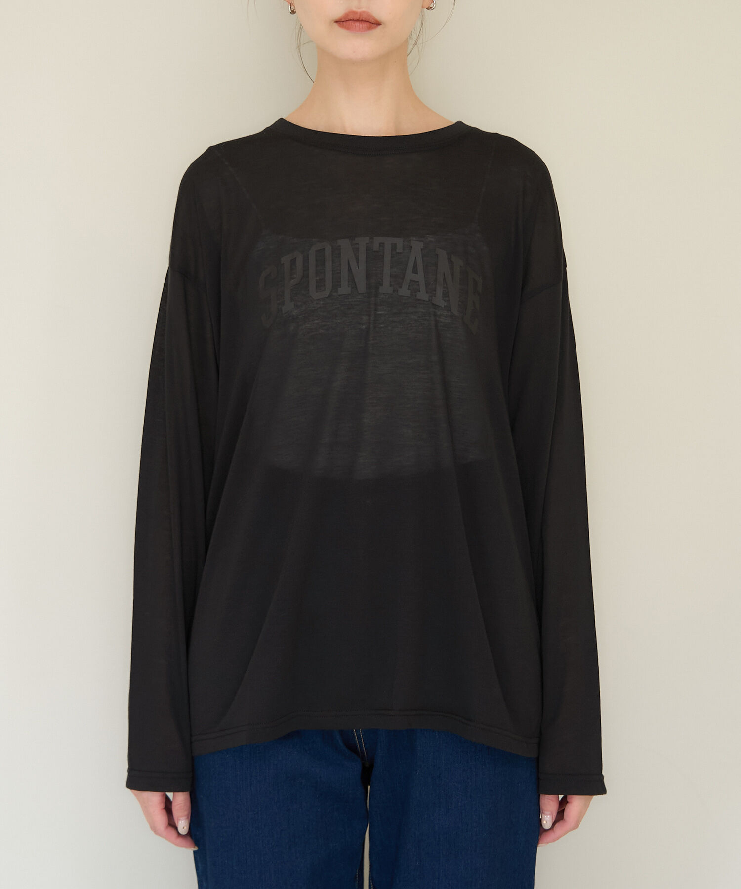 Rope&rsquo;Picnic「ロゴシアーロングTシャツ」|Tシャツ・カットソー|