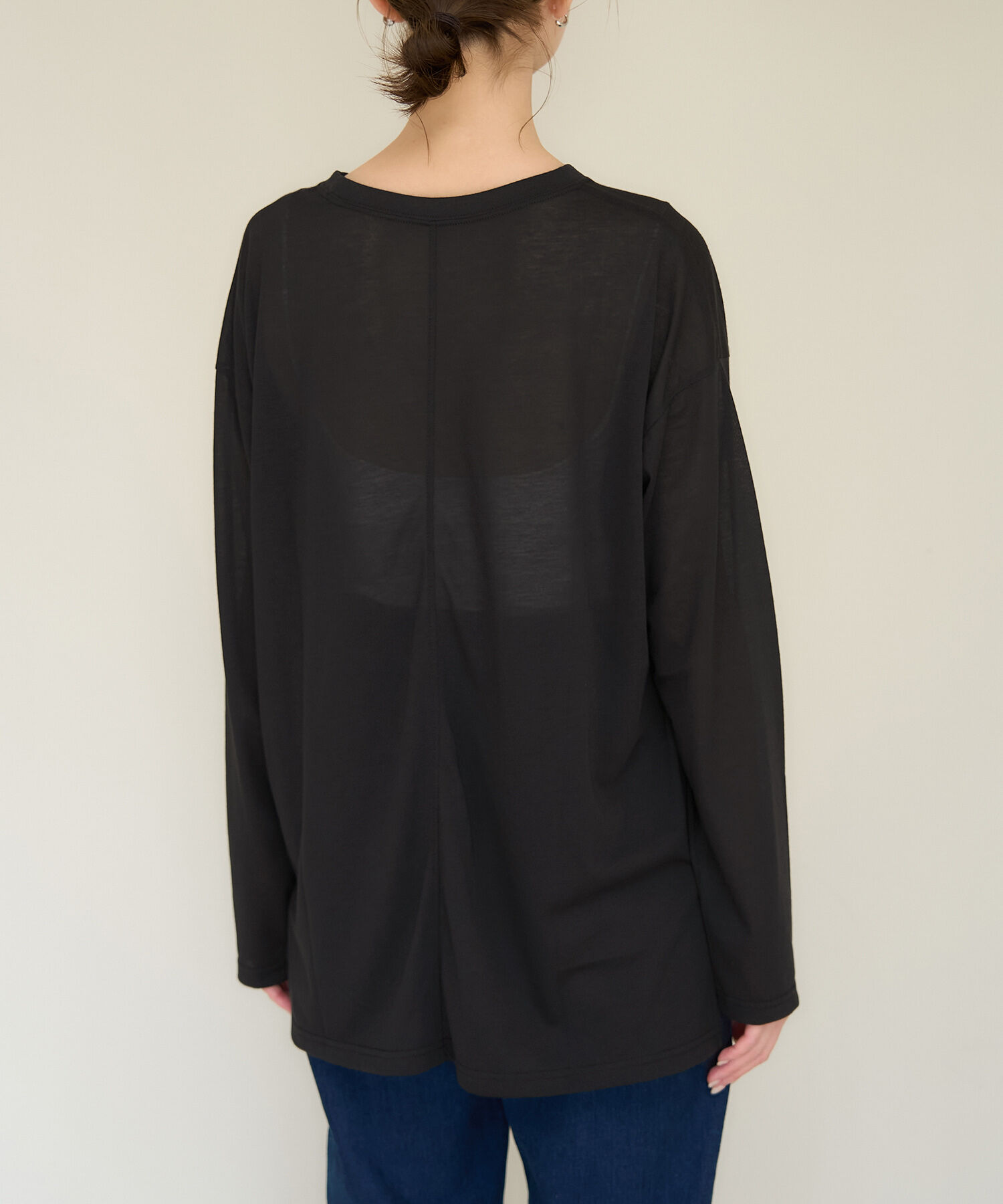 Rope&rsquo;Picnic「ロゴシアーロングTシャツ」|Tシャツ・カットソー|