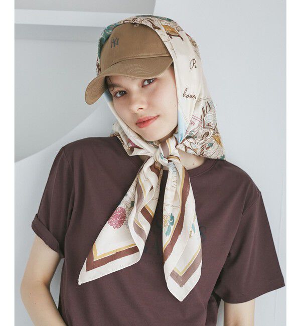 ROPE PICNIC PASSAGE「Souvenirs de voyage スカーフ」|バンダナ・スカーフ|