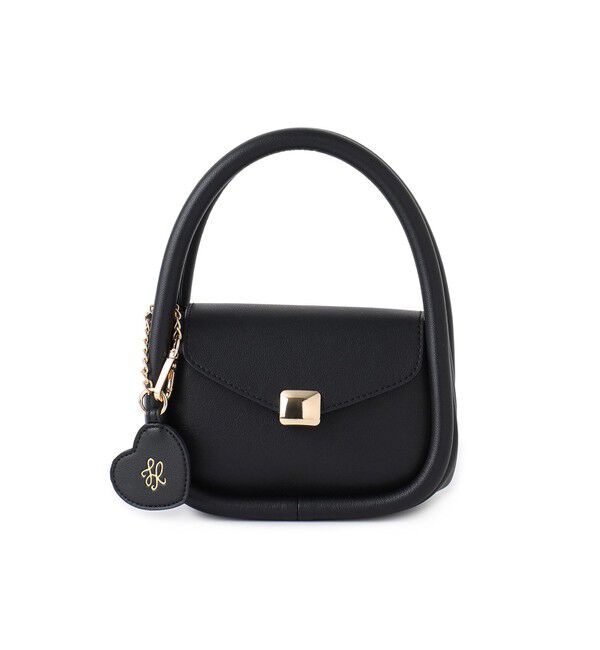 ROPE PICNIC PASSAGE「ハートチャーム付きミニレトルショルダーバッグ」|ショルダー・メッセンジャー|