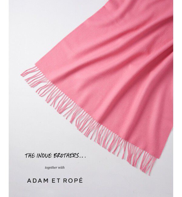 ADAM ET ROPE'「INOUE EX BRUSHED SCARF」|マフラー|