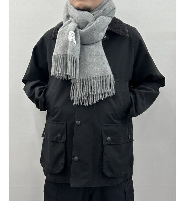 ADAM ET ROPE'「INOUE EX BRUSHED SCARF」|マフラー|