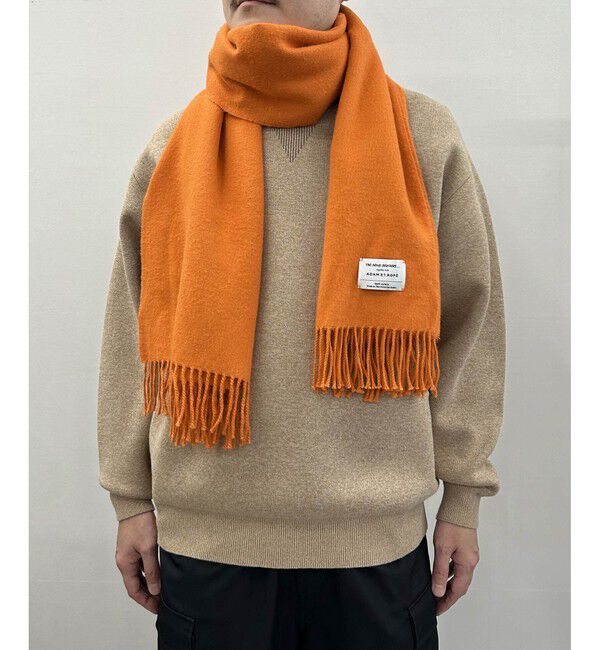 ADAM ET ROPE'「INOUE EX BRUSHED SCARF」|マフラー|