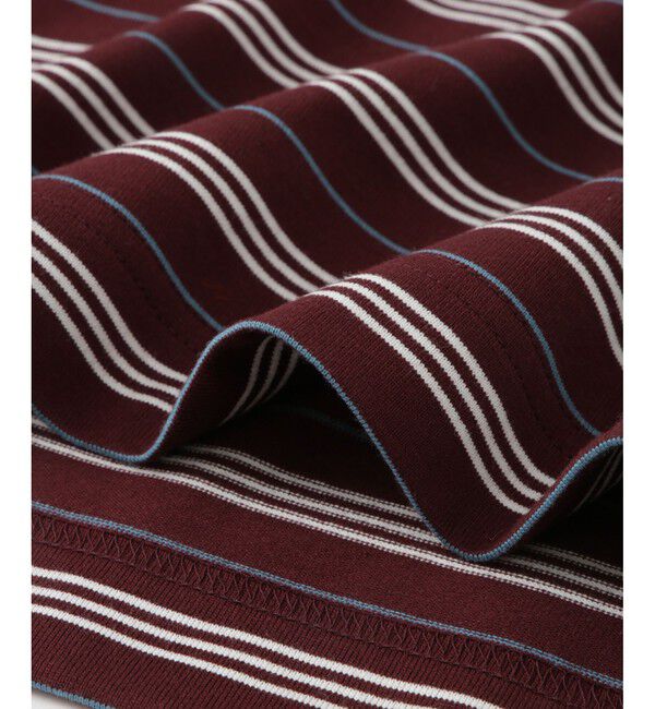 ADAM ET ROPE'「【LACOSTE for ADAM ET ROPE'】別注 MULTI BORDER TEE」|Tシャツ・カットソー|