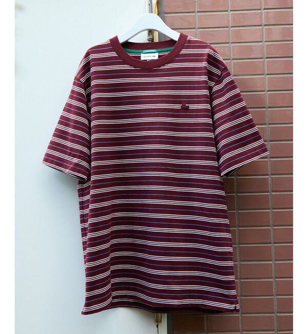 ADAM ET ROPE'「【LACOSTE for ADAM ET ROPE'】別注 MULTI BORDER TEE」|Tシャツ・カットソー|