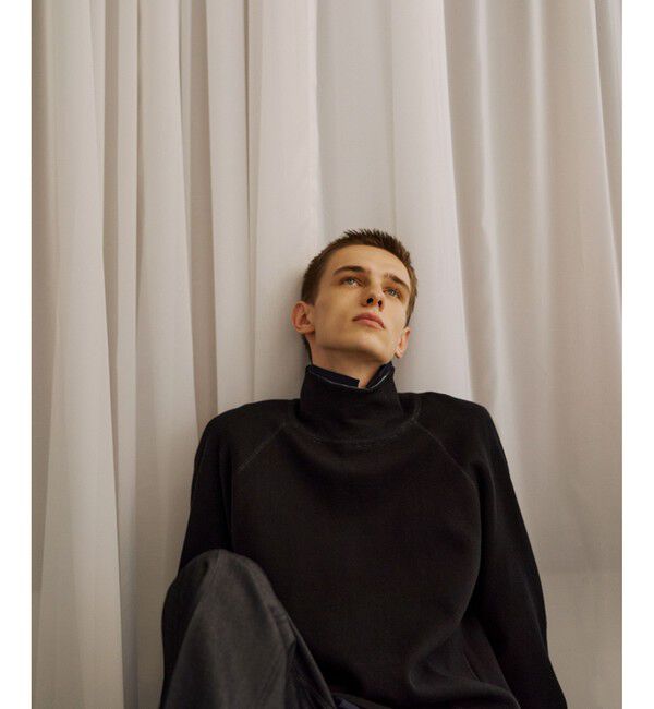 ADAM ET ROPE'「《リバーシブル》カシミヤブレンド オフタートルニット」|ニット・セーター|