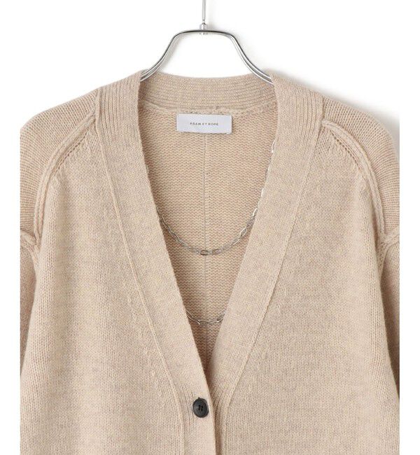 ADAM ET ROPE'「チェーンコンビカーディガンワンピース」|ワンピース|