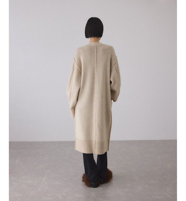 ADAM ET ROPE'「チェーンコンビカーディガンワンピース」|ワンピース|