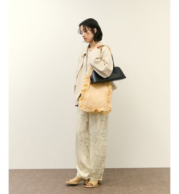 ADAM ET ROPE'「フリルトートバッグ」|トートバッグ|