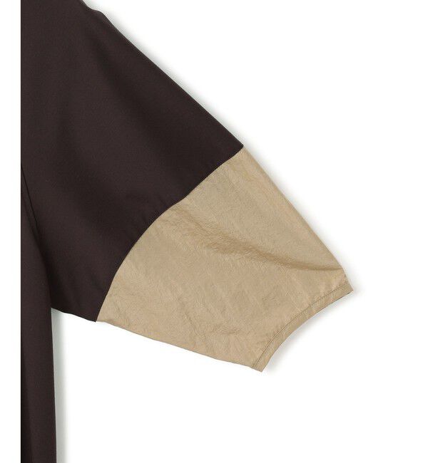 ADAM ET ROPE'「【WEB限定】ハーフZIPコクーンワンピース」|ワンピース|