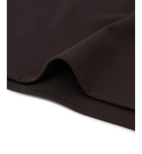 ADAM ET ROPE'「【WEB限定】ハーフZIPコクーンワンピース」|ワンピース|