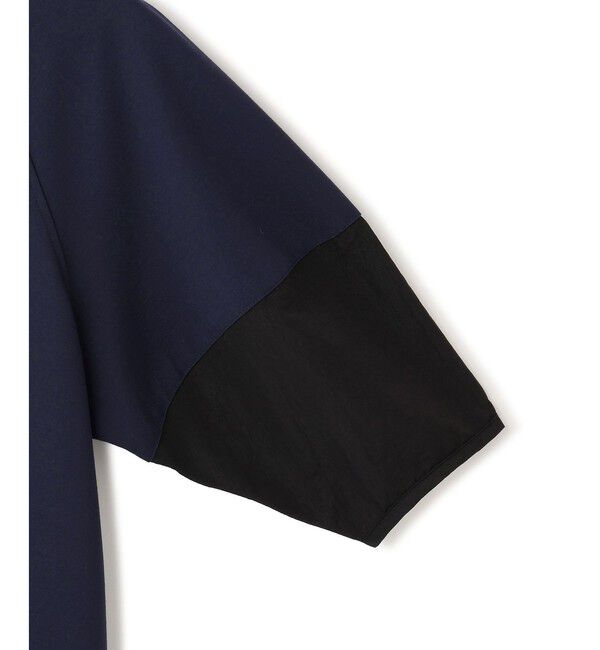 ADAM ET ROPE'「【WEB限定】ハーフZIPコクーンワンピース」|ワンピース|