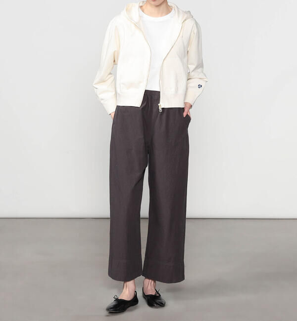 ORCIVAL「ORCIVAL | 裏毛 コットン フレンチテリージップフーディー WOMEN」|スウェット・ジャージ|