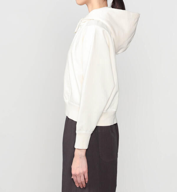 ORCIVAL「ORCIVAL | 裏毛 コットン フレンチテリージップフーディー WOMEN」|スウェット・ジャージ|