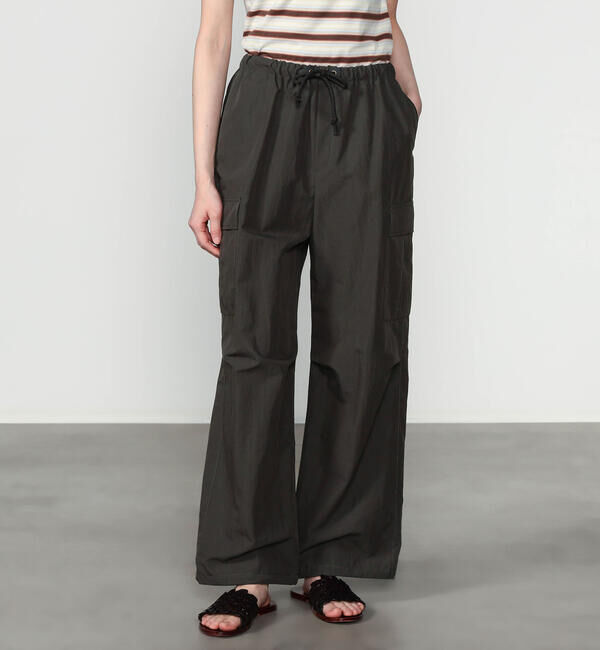  「MORRIS & SONS | イージーカーゴパンツ WOMEN」|チノ|GREY