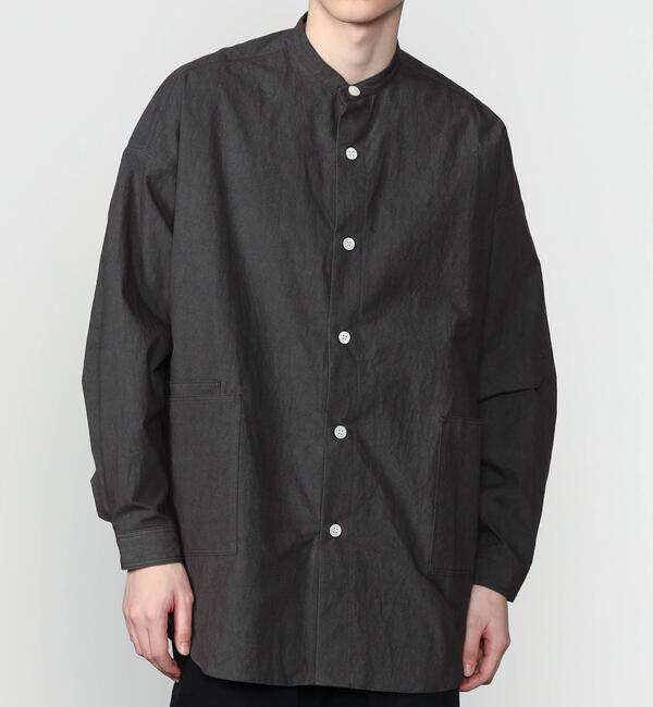  「HAVERSACK | 〈別注〉 コットン 長袖シャツ MEN」|シャツ・ブラウス|CHARCOAL