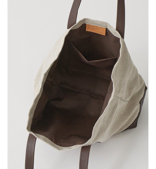  「【MARCO MASI】リネンワッペントート」|トートバッグ|