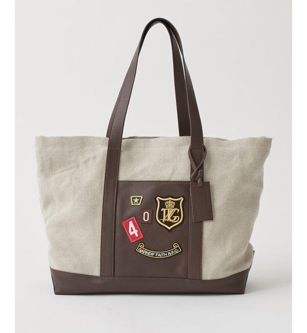  「【MARCO MASI】リネンワッペントート」|トートバッグ|