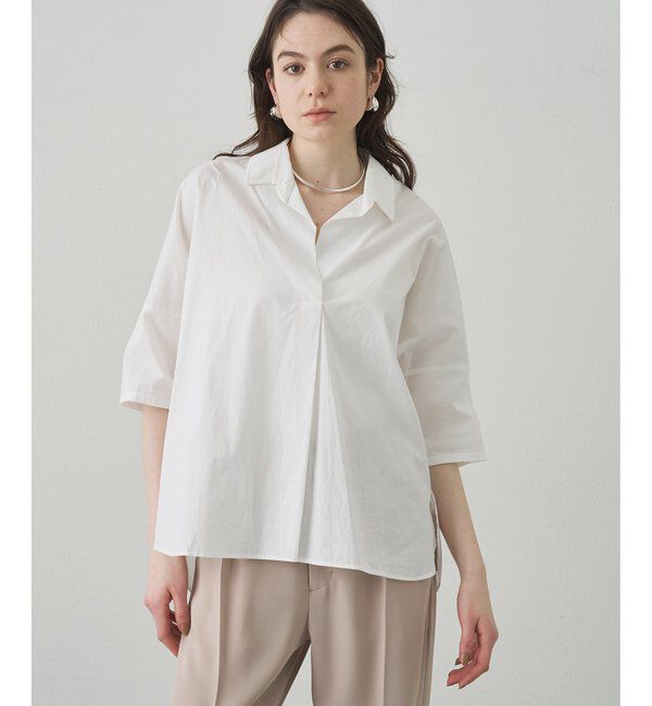 Drawing Numbers「【Drawing Numbers】スキッパーシャツ」|シャツ・ブラウス|